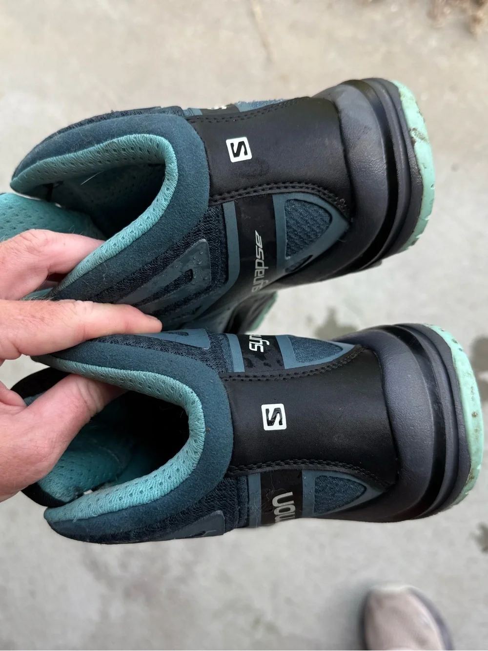 Salomon dried them